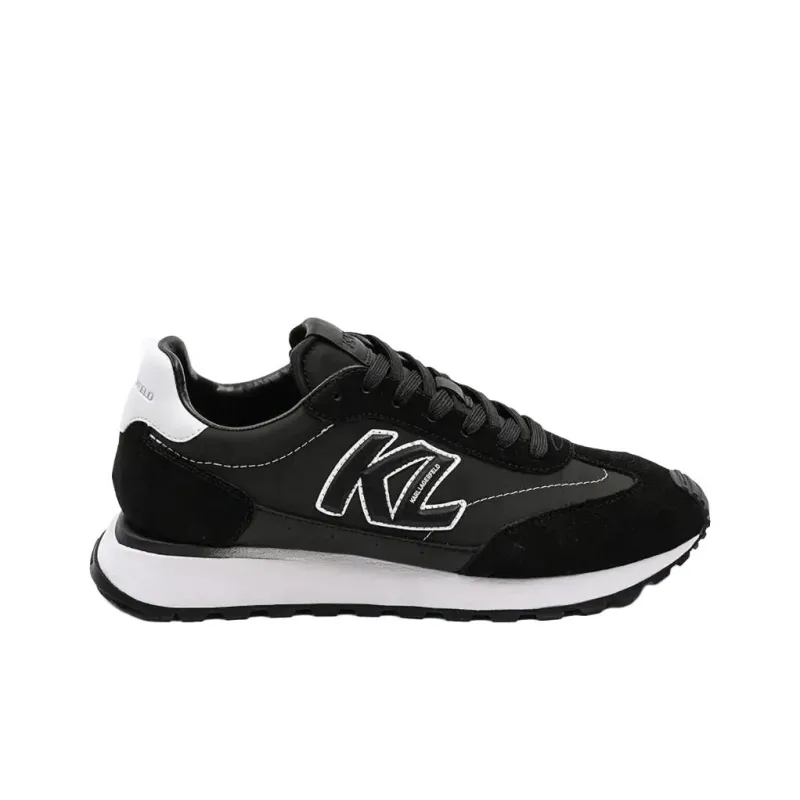 KARL LAGERFELD Kairo Low Top Casual Shoes Men's Black-1