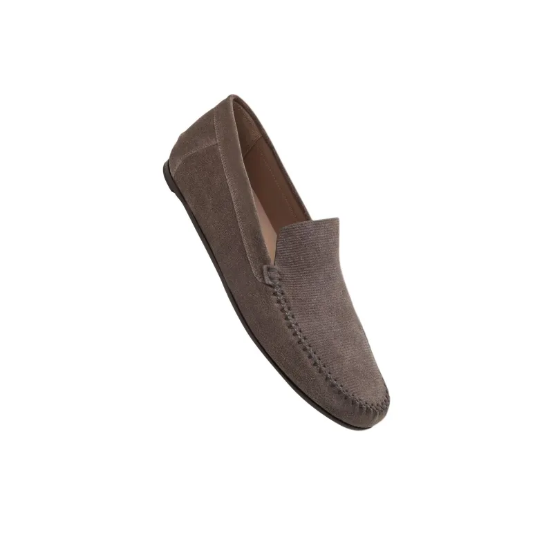 MANOLO BLAHNIK Alder Loafers Men's Gray-3