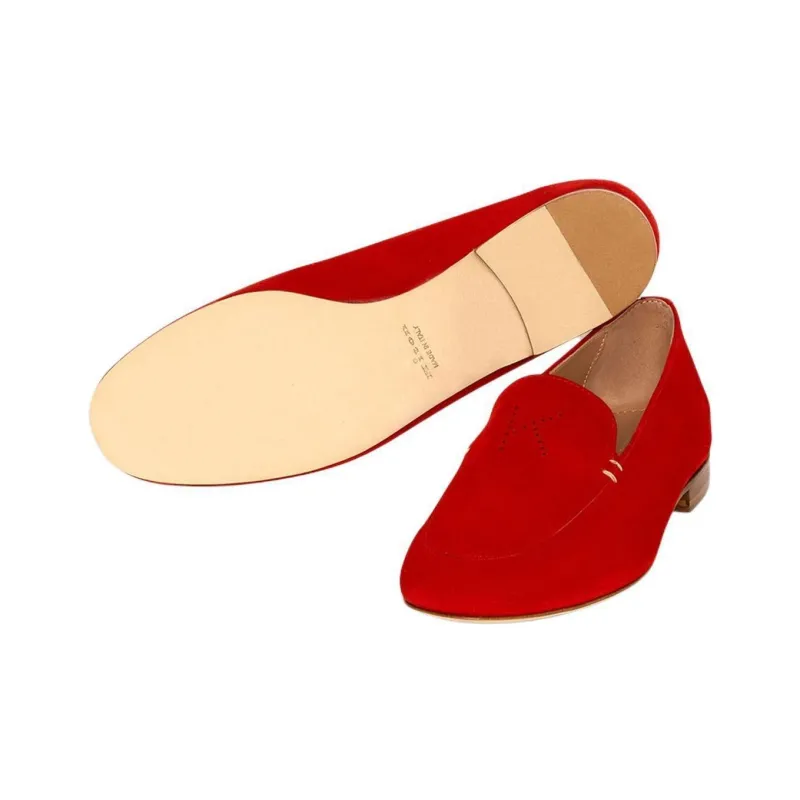 KITON Loafers Women's Red-4