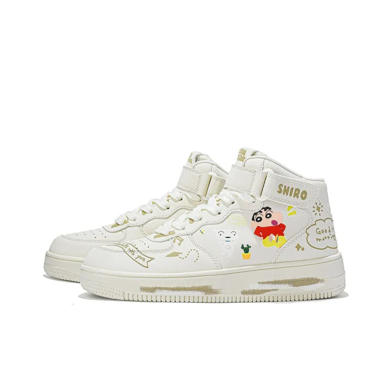 Crayon Shinchan High-Top Vintage Basketball Shoes Unisex Box-51