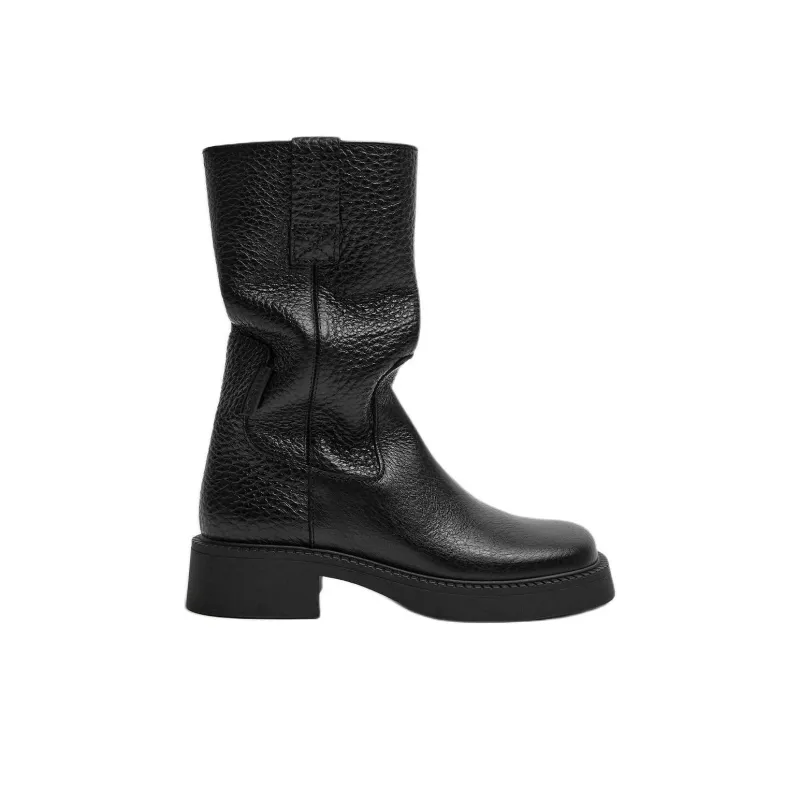 MIISTA Aron Ankle Boots 4cm Women's Black-2