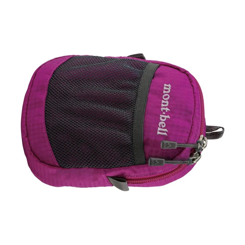 MONTBELL Nylon Sling Bag, One Shoulder, Crossbody, Fanny Pack Unisex Dark Purple Red-1