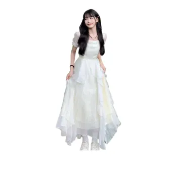MADALLO Short Sleeved Dress Women's White