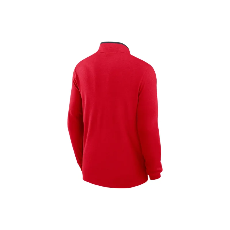Nike Ohio State Buckeyes Victory Men's Nike Dri FIT College 1/2 Zip Long Sleeve Top-1
