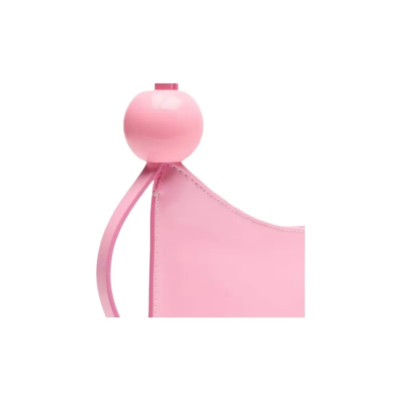 Jacquemus Calfskin Shoulder Bag Women's Pink-5