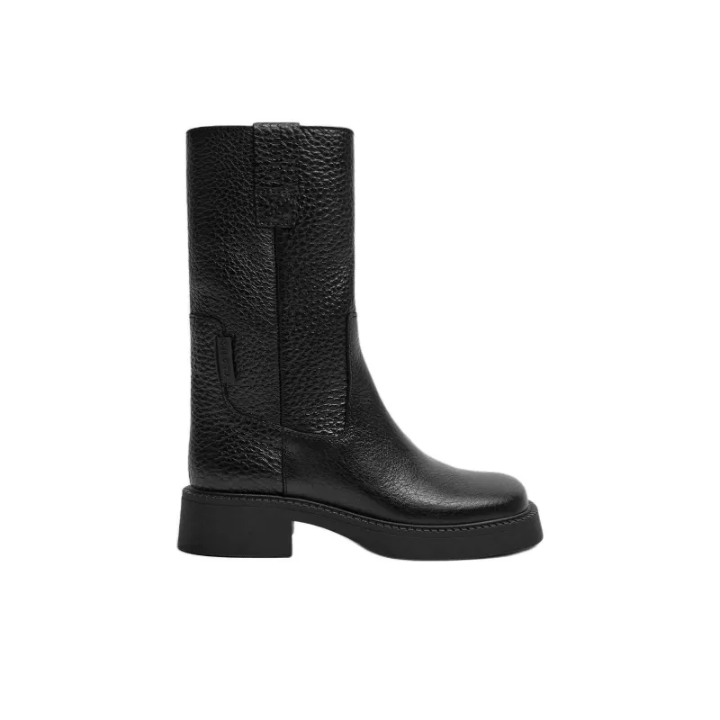 MIISTA Aron Ankle Boots 4cm Women's Black-1