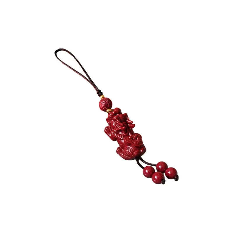 The Thousand Seals Family Cinnabar Pendants Unisex-6