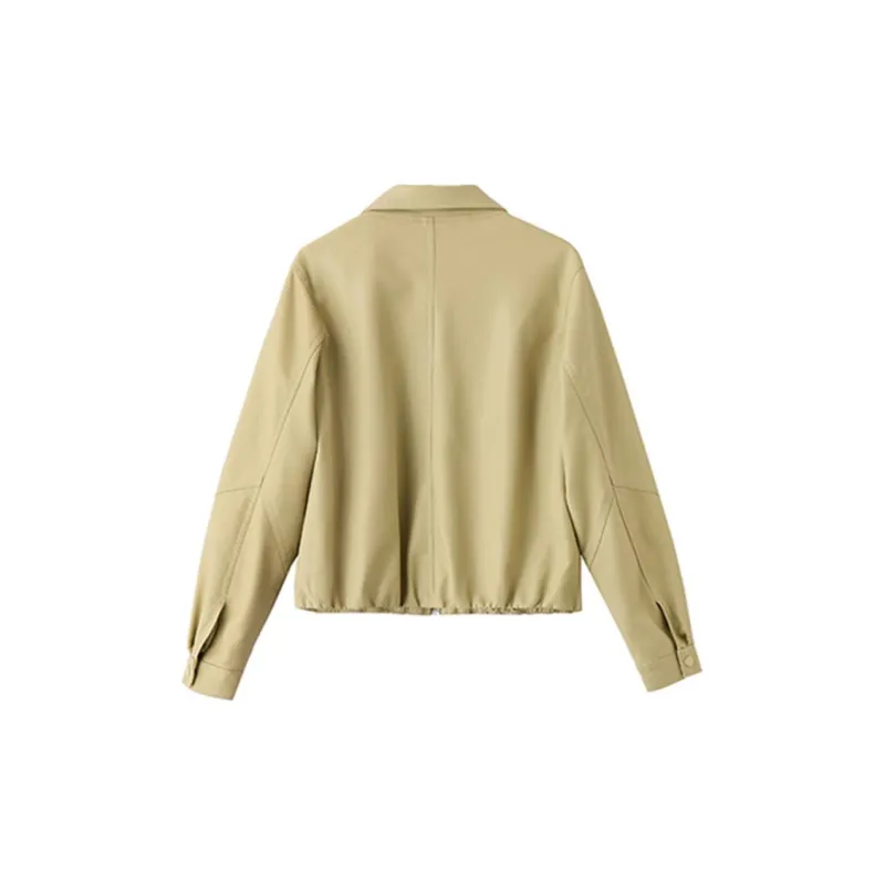 Fele.d Leather Jackets Women's-3