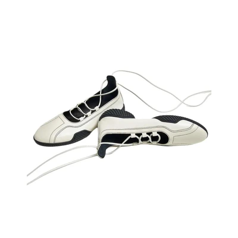 MIISTA Averie Cream Casual Single Shoes Women's White-2