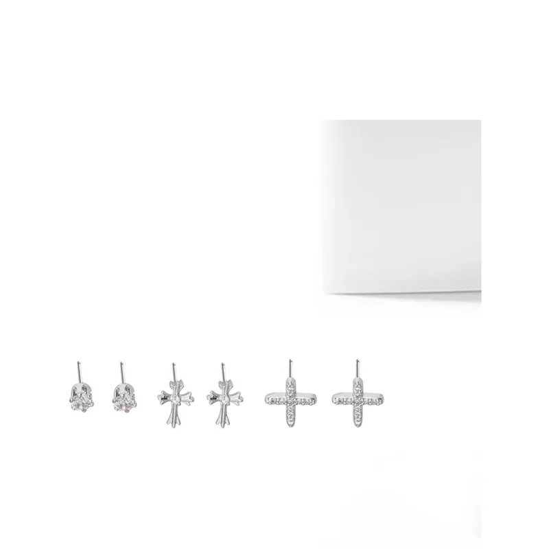 HOLLY RYAN Alloy Stud Earrings Unisex-4