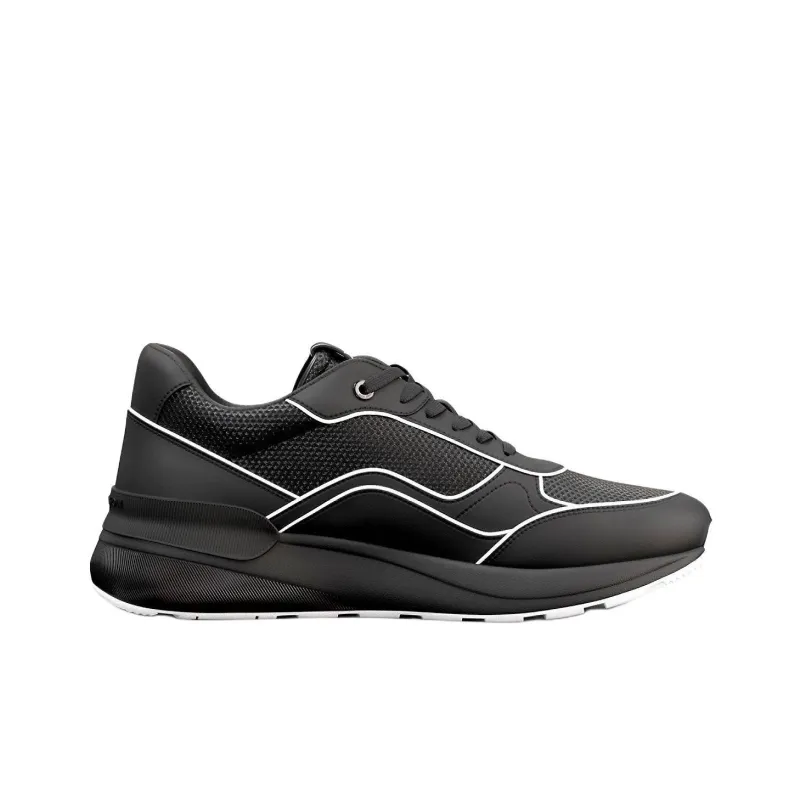 MICHAEL KORS Trevor Low-Top Casual Shoes Men's Black-1