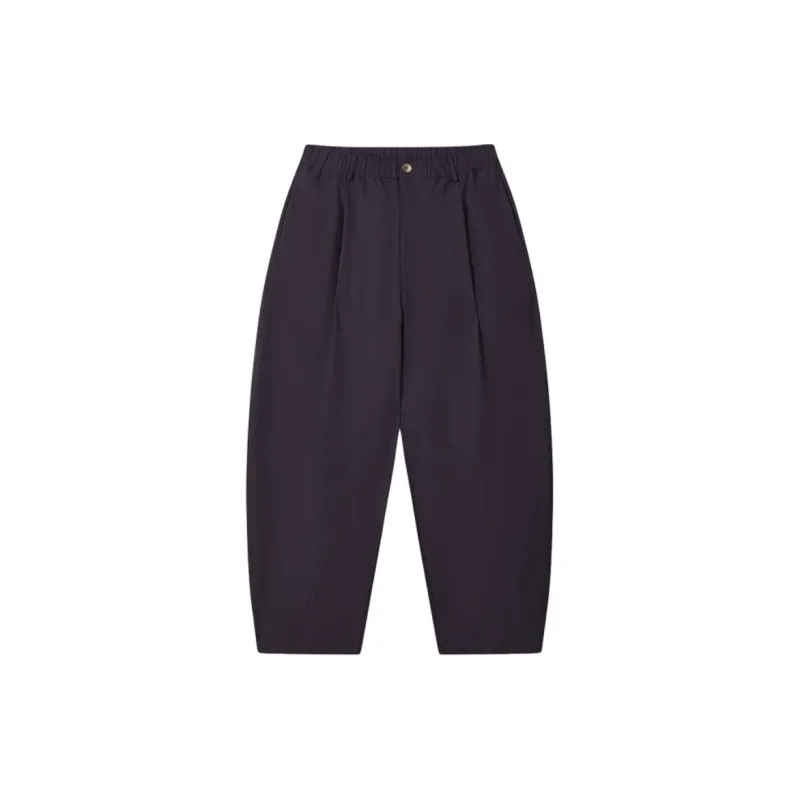 FILA ORIGINALE Knitted Sports Pants Men's Purple Deep Color-0
