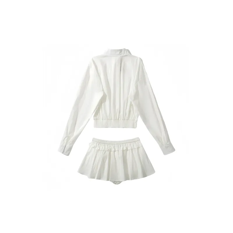 Icicofficial Two Piece Skirt Sets Women's-9