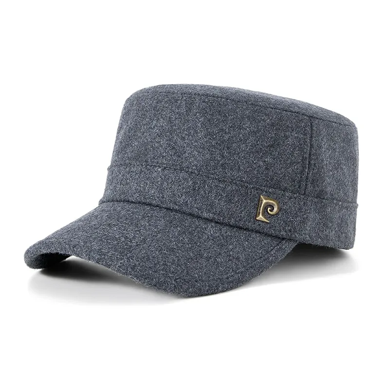 PIERRE CARDIN Wool Blend Baseball Caps Men's-3