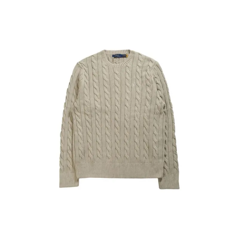 Polo Ralph Lauren Cable Knit Crewneck Jumper-0