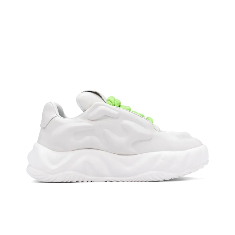 SALAXI Low Top Casual Shoes Unisex White-3