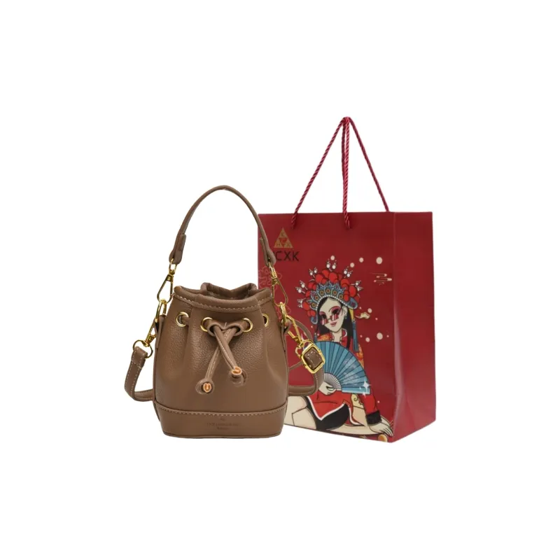 HCXK PU Bucket Bags Handbags Women's Multicolor-7