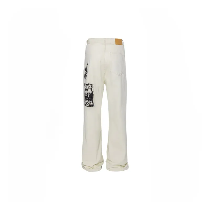Extreme Turbo Jeans Unisex Light Apricot-1