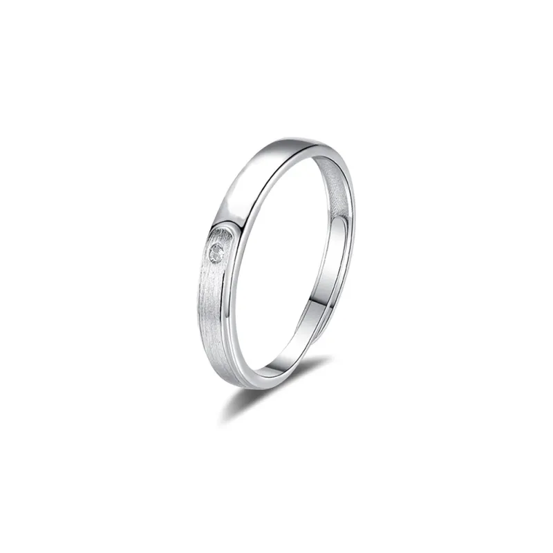 Inkopper 925 Sterling Silver Rings Unisex-1