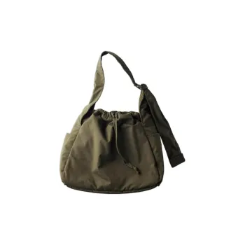 UNIQLO Polyester Shoulder Bag Women's Olive Green