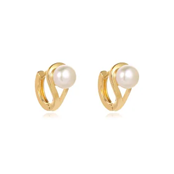 ONEKISS Gold Plated Copper Earrings Women's
