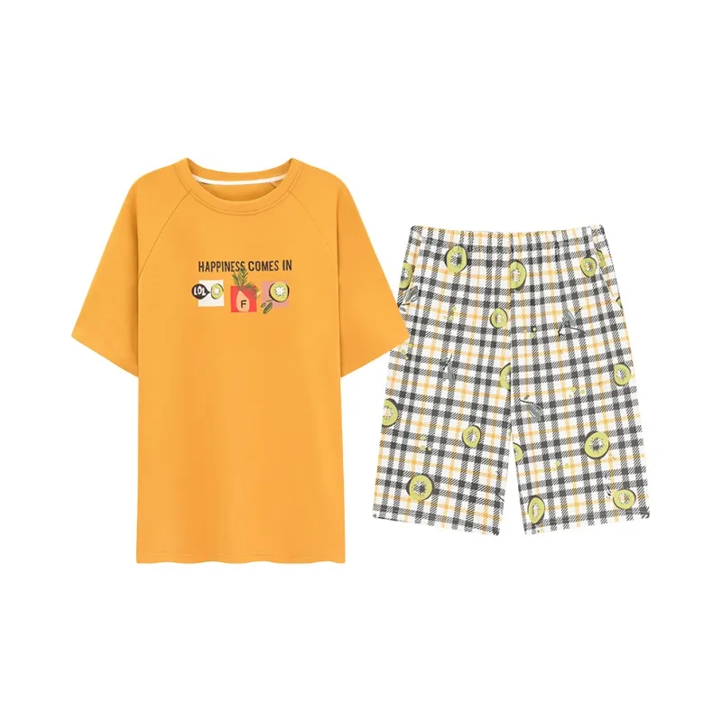 FENTENGCARE Pajama Set Men's Sunflower-0