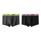 2 Pack[Dark Gray (Light Green)+Black (Pink)]