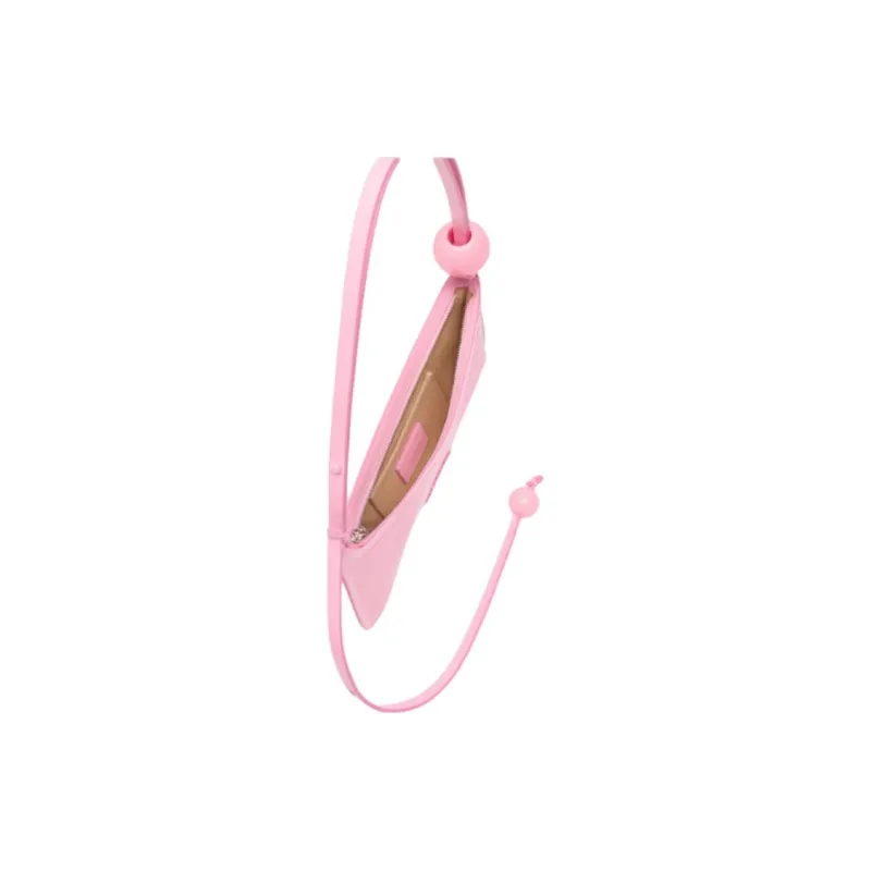 Jacquemus Calfskin Shoulder Bag Women's Pink-4