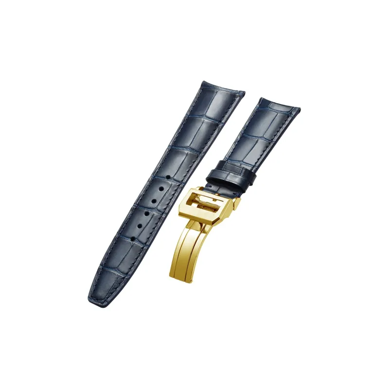 MILANQIAN M&Q Watch Bands Iwc Universal Compatibility 190mm Cowhide Leather Material Unisex-22