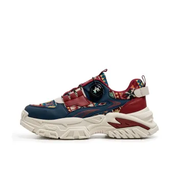 JANECO Slip Resistant, Abrasion Resistant, Breathable Low Top Chunky Sneakers Men's