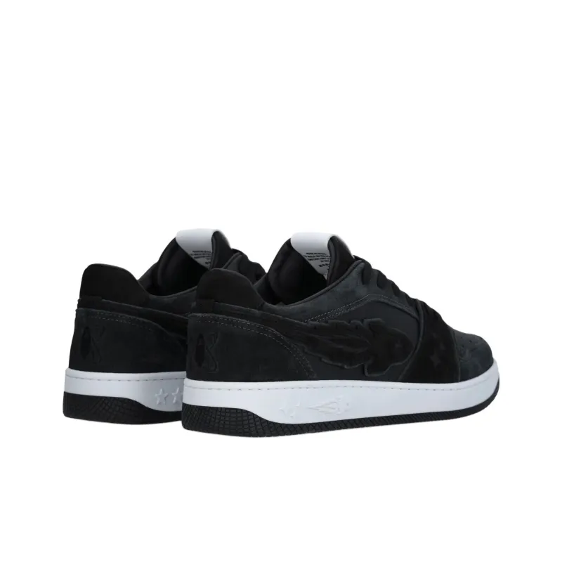 ENTERPRISE JAPAN Low Top Skateboard Shoes Men's Black-3