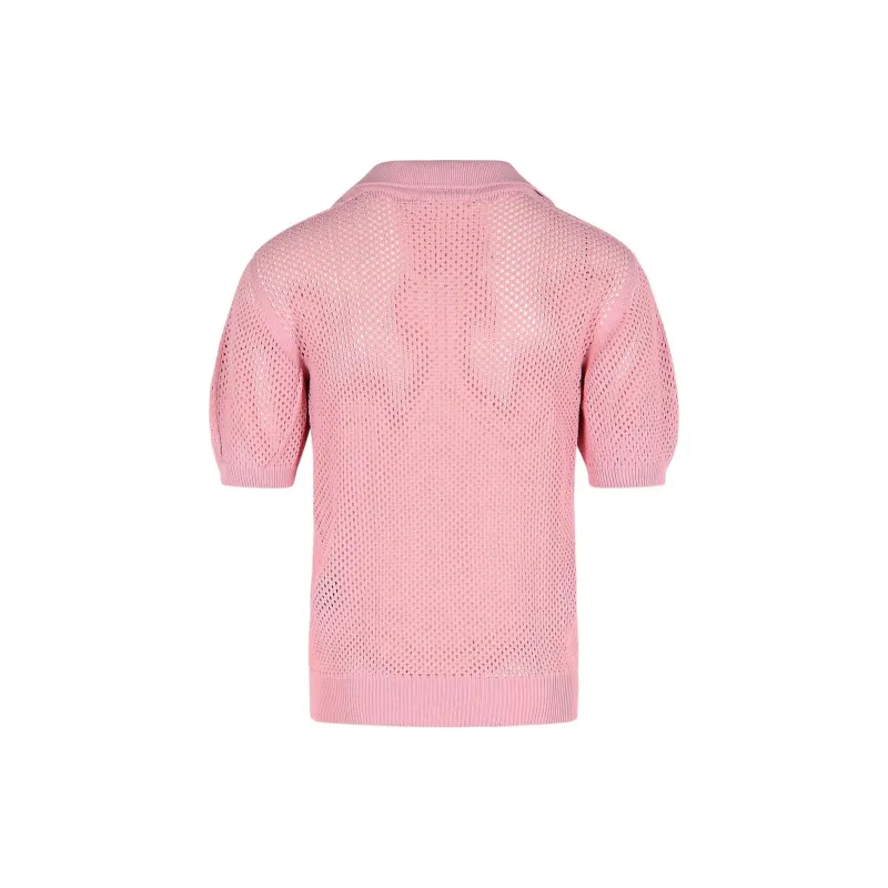 LANEUS Knitted Polo Shirt-1