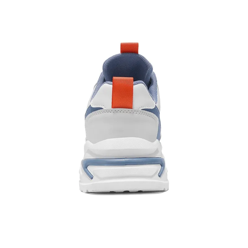 JANECO Anti Slip And Wear Resistant Height Increasing Low Top Chunky Sneakers Men's-5