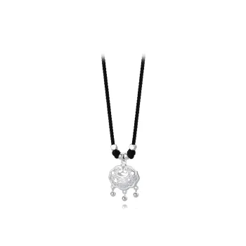 Muyan S999 Fine Silver Necklaces Women's