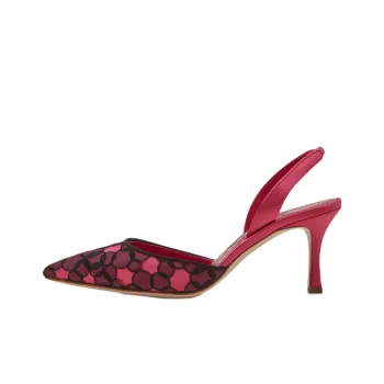 MANOLO BLAHNIK Carolyne Slim Heel High Heels 7cm Women's Pink