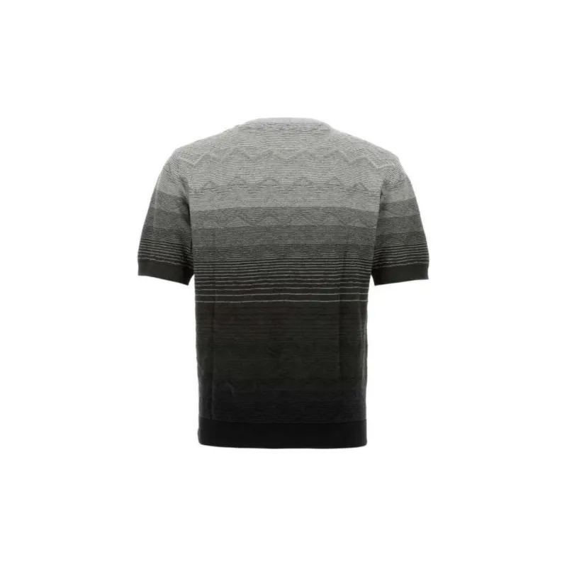 MISSONI Striped Knitted T Shirt-1