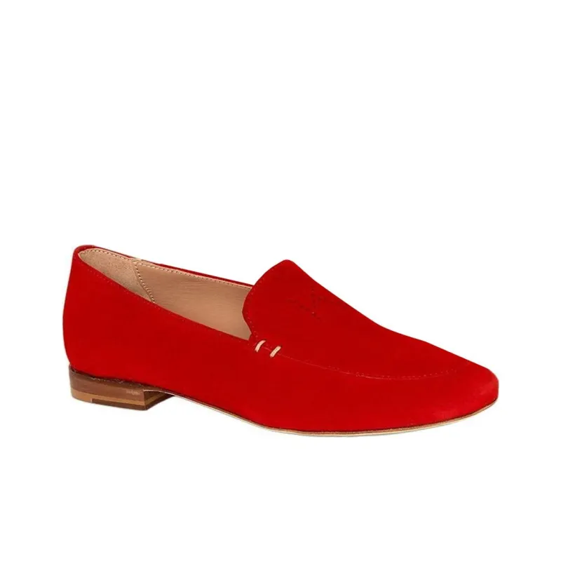 KITON Loafers Women's Red-1