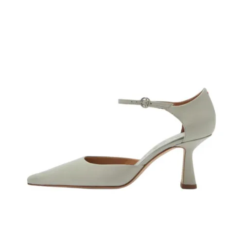 Aeyde Salvi Slim Heel High Heels 7.5cm Women's Green