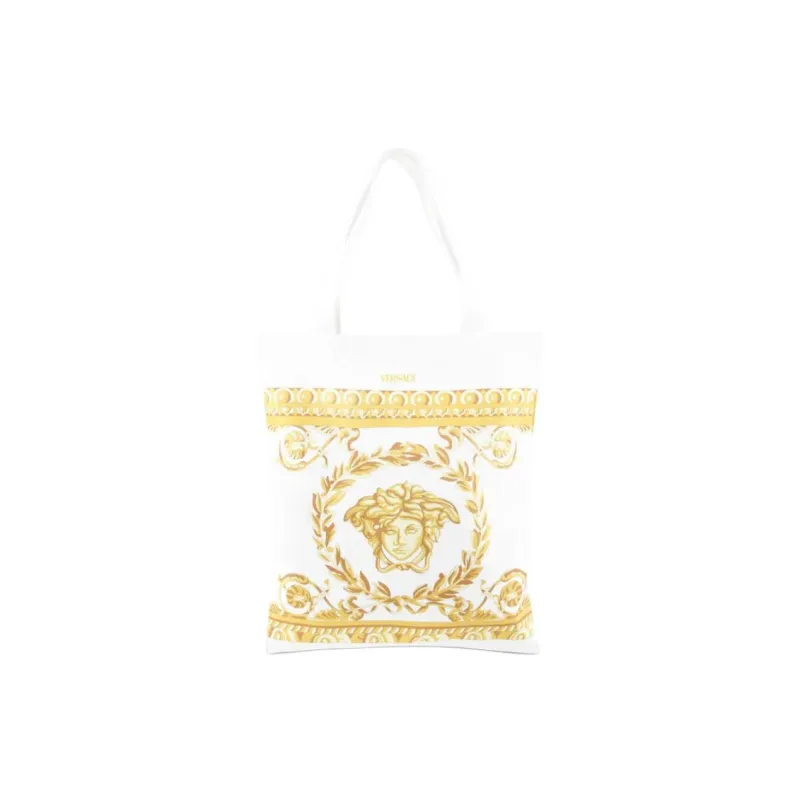 FANSIZHE Polyamide Tote Bag Shopping Bag Handbag Women's White-0