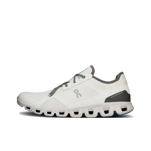 On Running Cloud X 3 AD 'Undyed White/Niagara' Sneakers