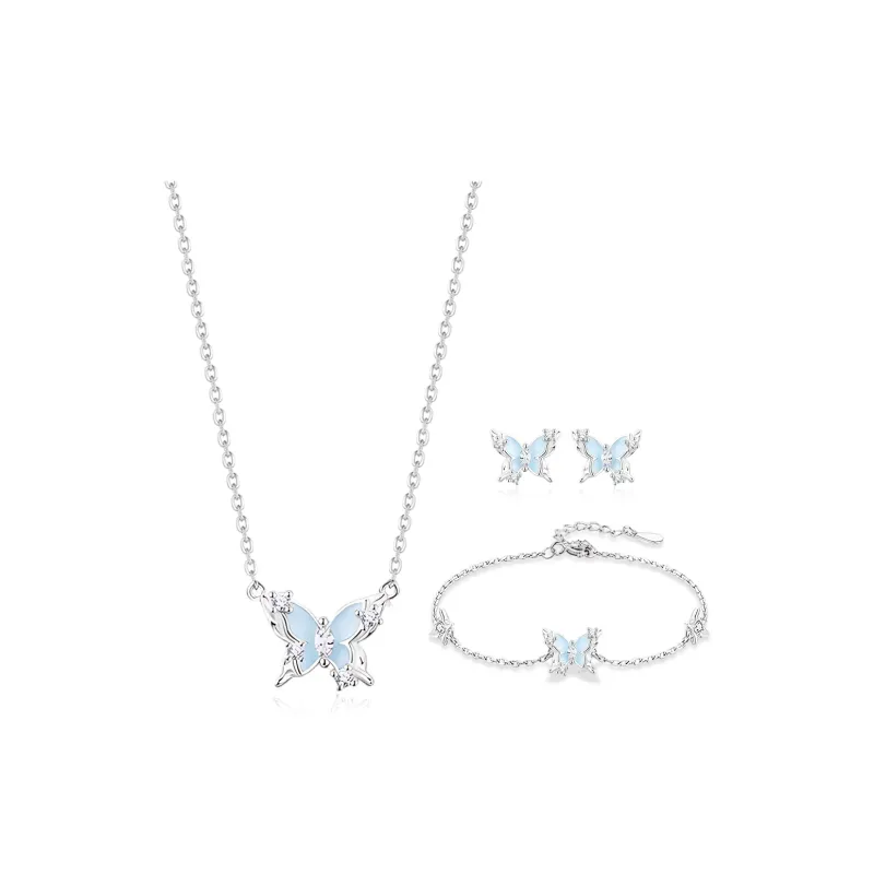 SHEEHHYY S925 Silver Necklaces Women's-6