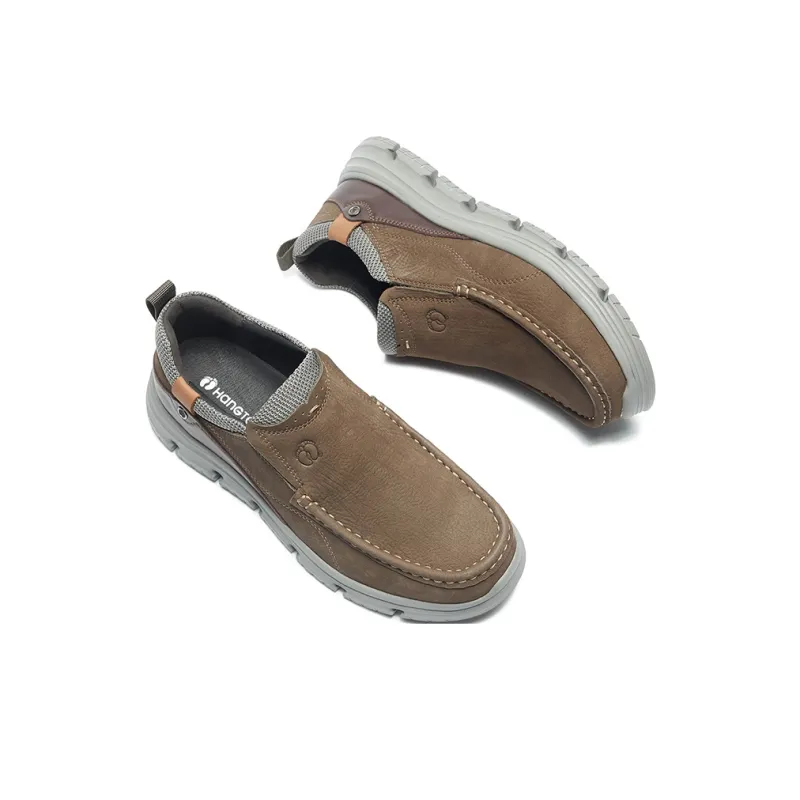 HANG TEN Men's Casual Shoes Men Low Top Black/Brown-11