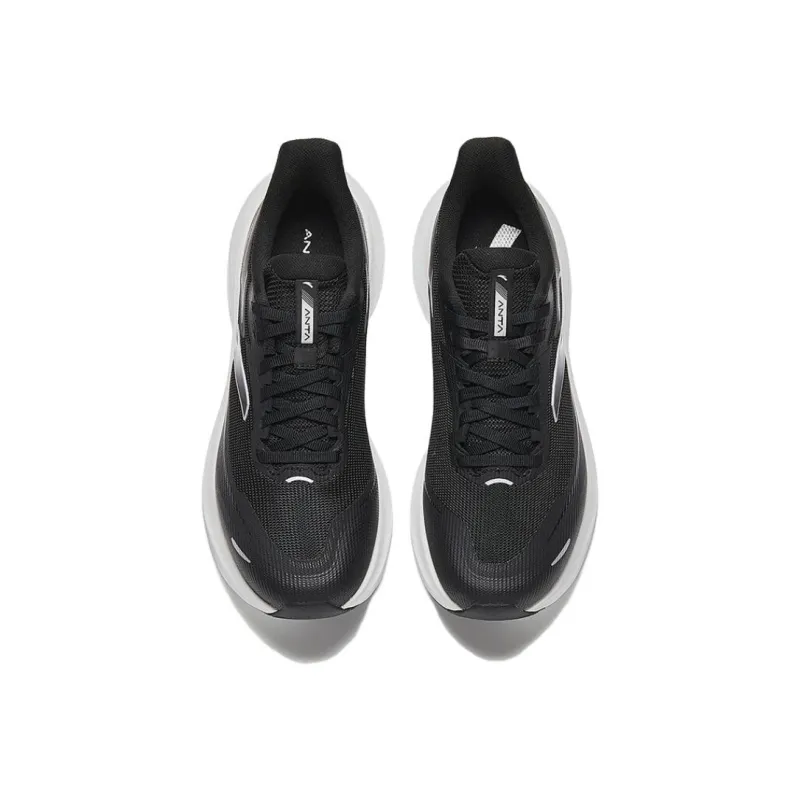CHAOJIANTA Slip Resistant Shock Absorbers With Abrasion Resistant Properties Low Top Casual Running Shoes Women's Black-2