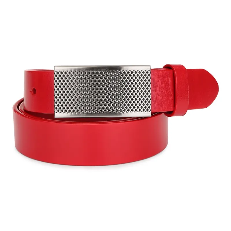 Cows Reign Top Grain Cow Leather Leather Belts Unisex 3.0CM-3