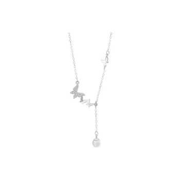 SINO GEM 925 Sterling Silver Necklaces Women's