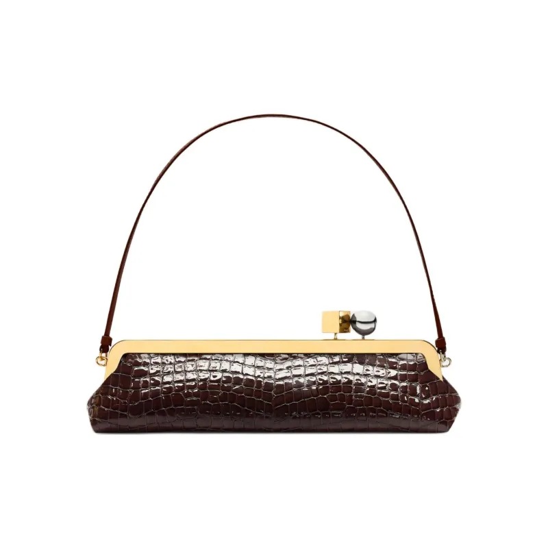 Jacquemus Goatskin Handbag Women's Brown-2