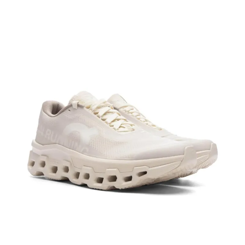 On Running CloudmOnster 2 Invincible Ivory White-1