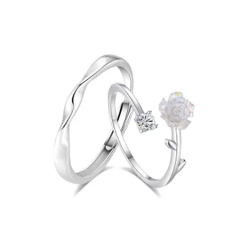 WANLIACC S999 Fine Silver Rings Unisex