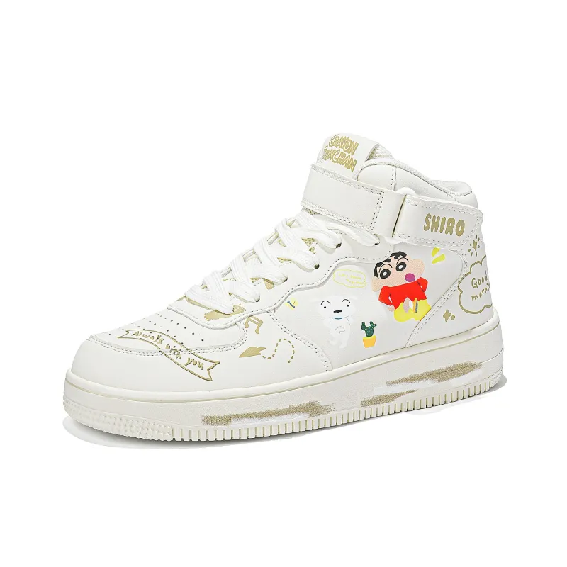 Crayon Shinchan High-Top Vintage Basketball Shoes Unisex Box-50