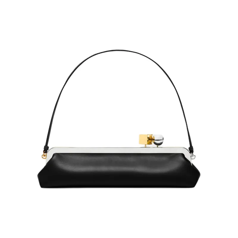 Jacquemus Sheepskin Handbag Women's Black-2